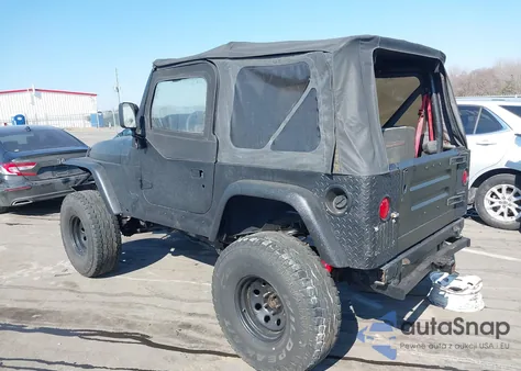 1997 Jeep Wrangler Se из США, поврежденный, VIN 1J4FY29P8VP477072